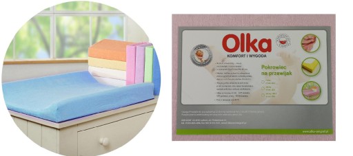 OLKA UNIVERSAL poťah na prebaľovací pult, FROTÉ ružový