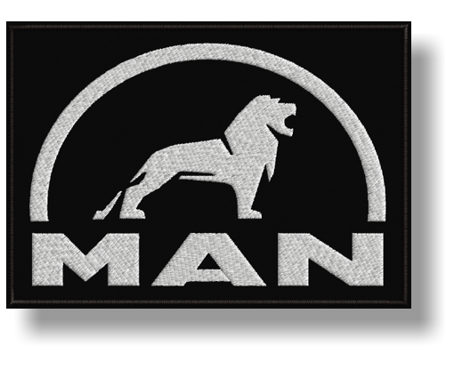 MAN Thermo-Patch Vyšívaná nažehľovačka