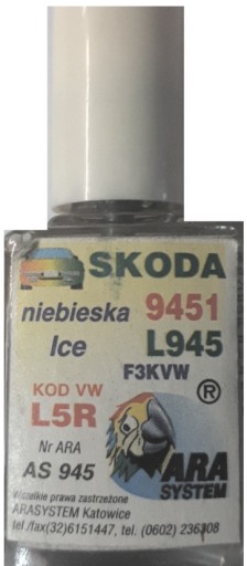 SKODA LB1B 0408 SLNEČNICA FARBA ŠKRABANKA DOTYK