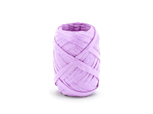 Lila rafiová stuha 5mm na balenie balónov 10m