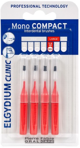 MEDZIZUBNÁ KEFKA ELGYDIUM MONO COMPACT 4