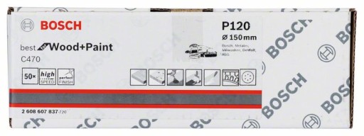 Brúsny papier na suchý zips 150mm GR.120 BOSCH