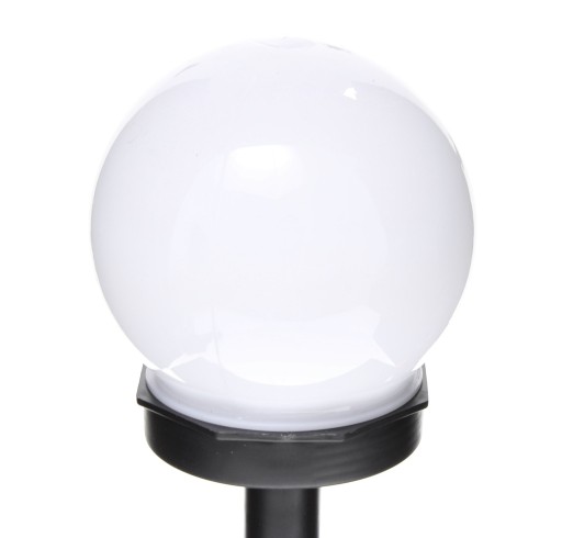 ZÁHRADNÁ SOLARNÁ LAMPA biela LED solárna GUĽA 10