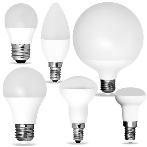 SMD E27 LED žiarovka 4W=35W G45 TEPLÁ GUĽA