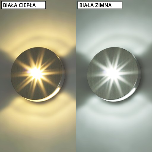 Nástenné svietidlo, 1W LED LEDIA očko, 12
