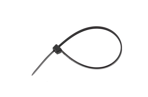 Čierne nylonové sťahovacie pásky 150x3,6 mm UV 100s