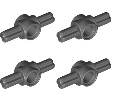 LEGO Technic Connector 27940 tmavosivá - 4 ks
