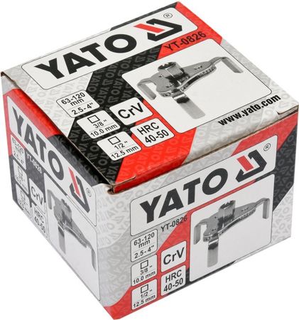YATO kľúč na pazúrový olejový filter 3-ramenný 63-120