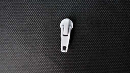 5MM PAPUČKA NA Zips, BIELA - 5 KS.