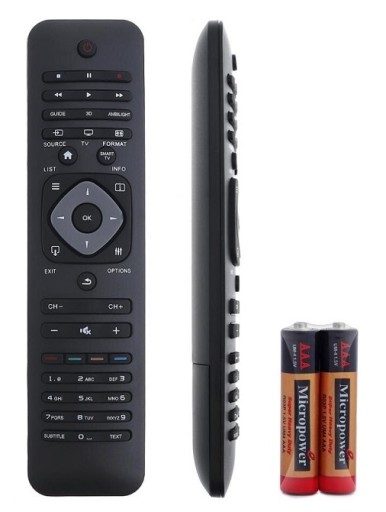 DIAĽKOVÉ OVLÁDANIE PRE LCD/LED/4K/UHD/3D TV PHILIPS
