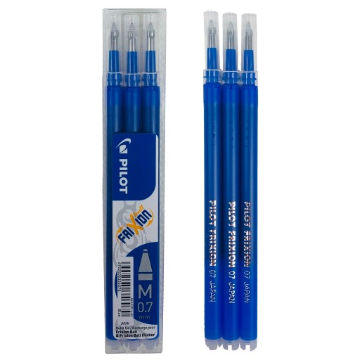 PILOT FRIXION Vymazateľné vložky 0,7 mm 3 KS