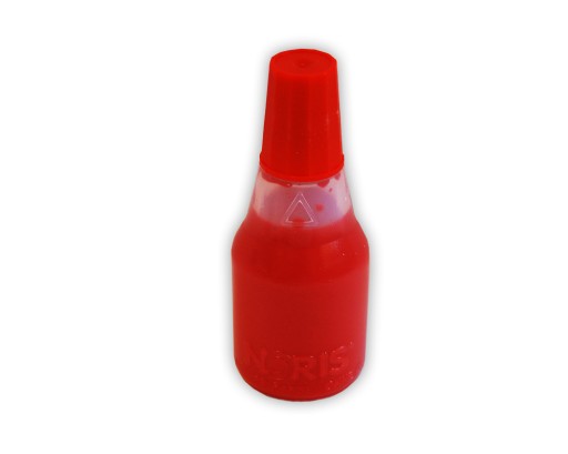 Atrament na pečiatky Noris 25 ml červený