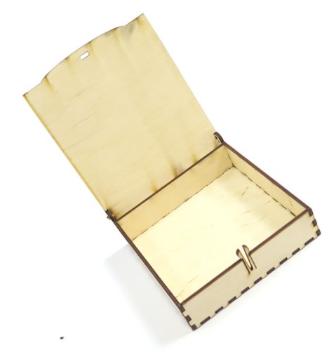 DEKOROVÁ KRABIČKA PREHLIADKA 12x12x3cm YE37