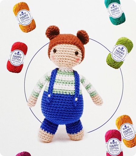 DMC Happy Cotton Amigurumi bavlna 764 ružová