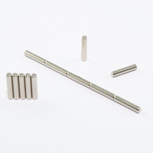 VALEC NEODYMOVÝ MAGNET 2x10 N38 SADA 30 KS
