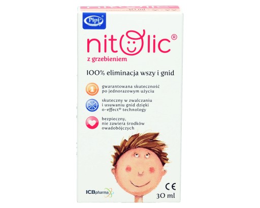 PIPI NITOLIC TEKUTINÁ NA VŠI HNIDU S HREBEŇOM 30 ML