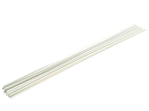 Materiál Plastové zakladače SAN Trojuholník 4mm 50g