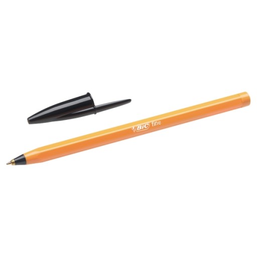 KANCELÁRSKE PERO BIC ORANŽOVÉ ORIGINÁL ČIERNA