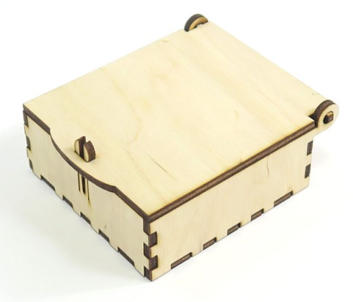 DEKOROVÁ KRABIČKA PREHLIADKA 8x8x3cm YE35
