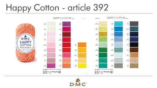 DMC Happy Cotton Amigurumi bavlna 763 ružová