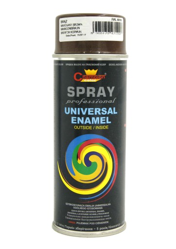 ŠAMPIÓN HNEDÝ SMALTOVÝ LAK 8016 400ml SPR