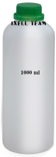 1000 FĽAŠA so stupnicou, plniaci uzáver, 30 mm, tvrdá, CHEMICKÁ ODOLNÁ, HDPE 1126