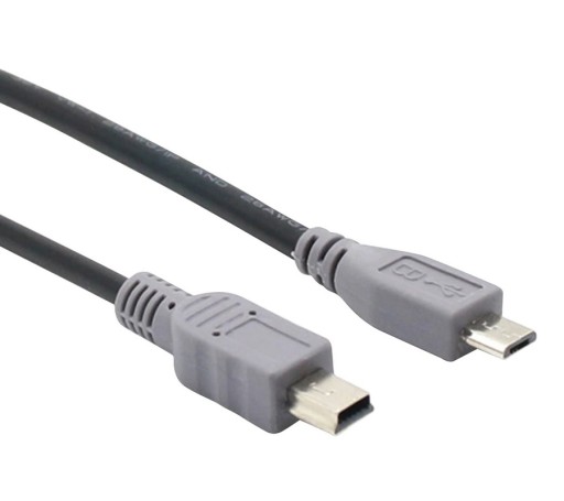 MicroUSB Micro USB - Mini USB MiniUSB M/M 1M kábel