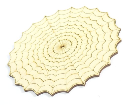 DECOUPAGE PREHLIADKA DEKOR SPIDER WEB HALLOWEEN XD92