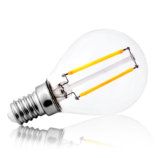 LED žiarovka E14 Filament 2W Edison G45 SMALL GALL