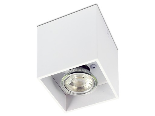 Stropná LAMPA, prisadená TUBE K371 WHITE