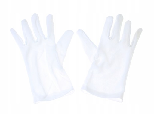 WHITE SANTA GLOVES MOKOŁAJ hviezdny outfit