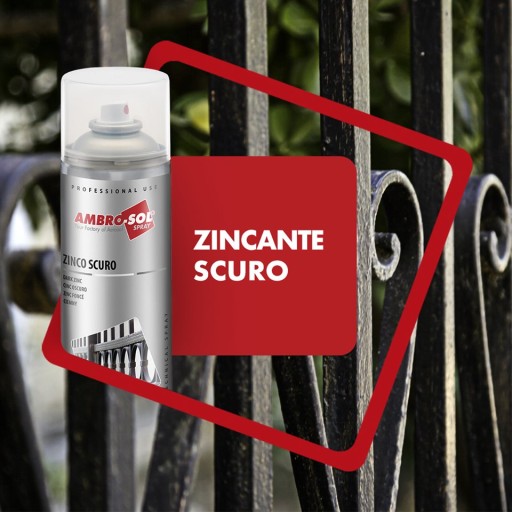 ĽAHKÝ ZINK lak zahustený na opravy, antikor 400ml Ambrosol 1055