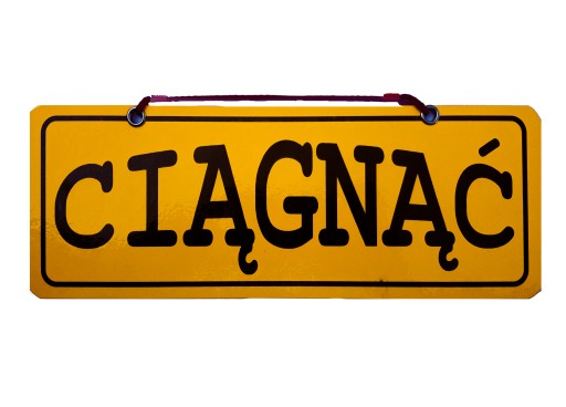 Informačná tabuľka BOZP na dvere, potiahnuť, zatlačiť