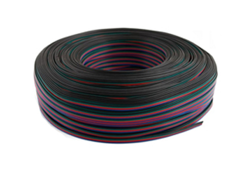 Kábel pre RGB LED pásik, 4 žilový, lankový