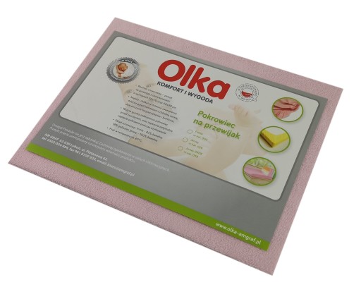 OLKA UNIVERSAL poťah na prebaľovací pult, FROTÉ ružový