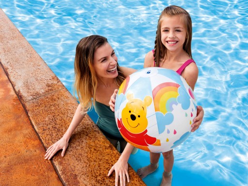 MACKO PÚ NAfúknutá plážová loptička 51 cm INTEX