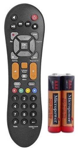 Diaľkové ovládanie Cyfrowy Polsat HD7000 HD6000 HD5500S HD2000