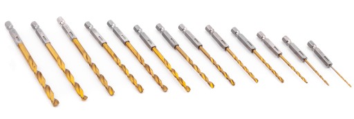 SADA VŔTAČOV DO KOVU HEX HSS TITANIUM 13 ks