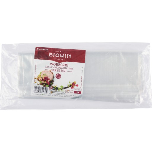 VRECKÁ NA ŠUNKU S CERTIFIKÁTOM 3 kg 20 KS BROWIN