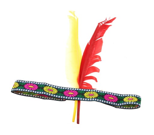 Indický chochol Indická čelenka APACHA FEATHERS