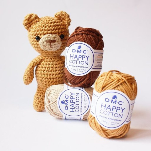 DMC Happy Cotton Amigurumi bavlna 763 ružová