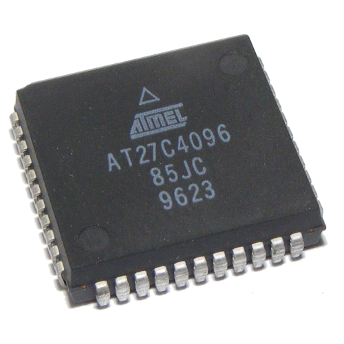OTP pamäť 4Mb (256Kx16) EPROM 27C4096-85 85ns PLCC