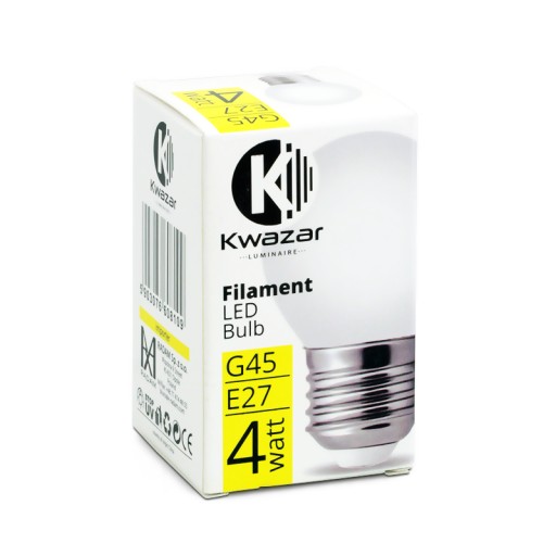 LED žiarovka E27 Filament 4W MILKY BALL do tepla
