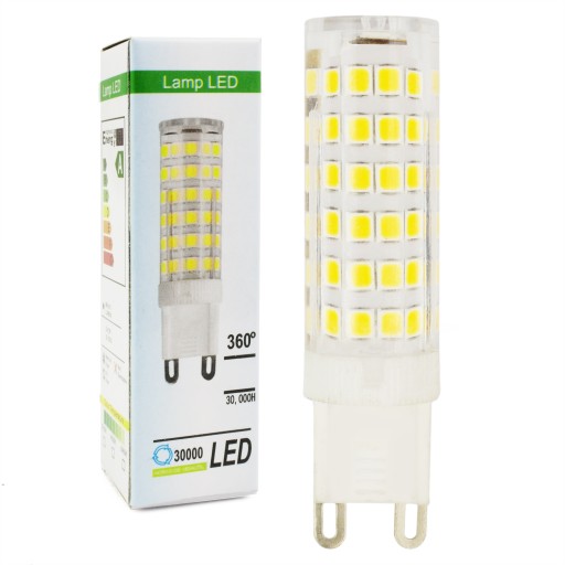 G9 75 LED žiarovka 6W=60W 780lm 220-230V NEUTR.