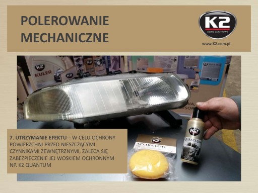 K2 LAMPOVÁ LEKÁRSKA PASTA ODSTRAŇUJE ŠKRABANINY SVETLOMETOV 1486