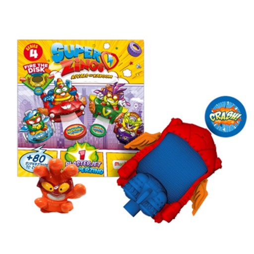 Super Zings 4 séria 4 VOZIDLO BLASTER JET