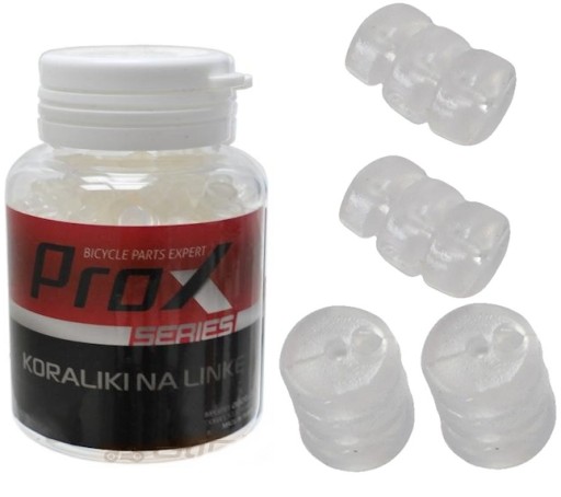 Korálky ProX 4x3, šnúrka, gumičky, rozpery, chránič
