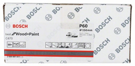 Brúsny papier na suchý zips 150mm GR.60 BOSCH