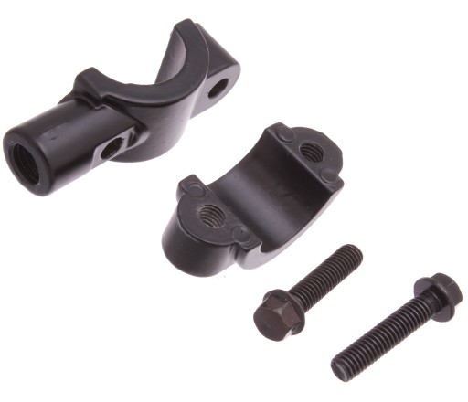MONTÁŽNA RÚČKA SVORKA ZRKADLA KOVOVÁ ČIERNA 10mm