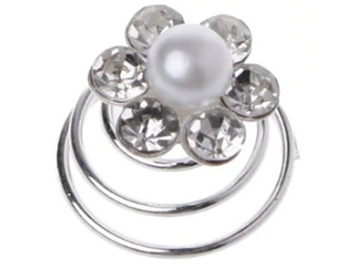 M61 Vlasový klinček ZIRCONIA Flower COMUNION Wedding